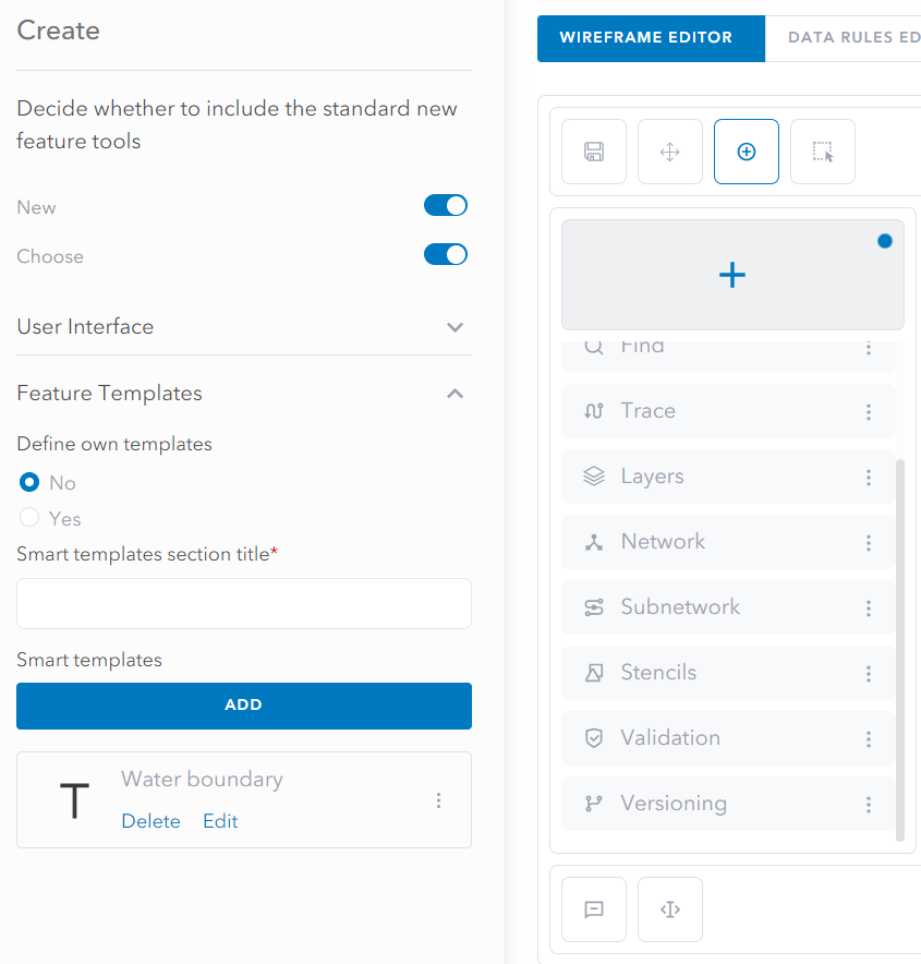 Smart Template Panel